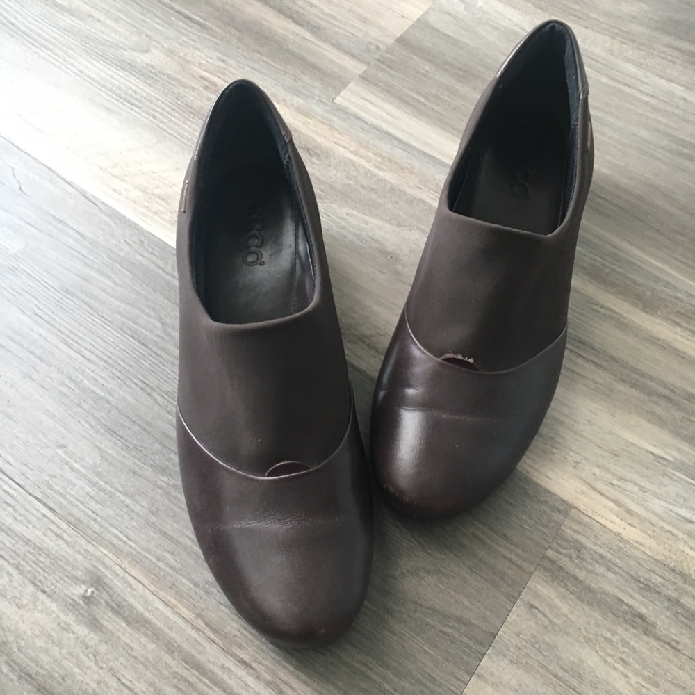 Ecco Elastic Abelone Gore-Tex Slip-On Comfort Heel
